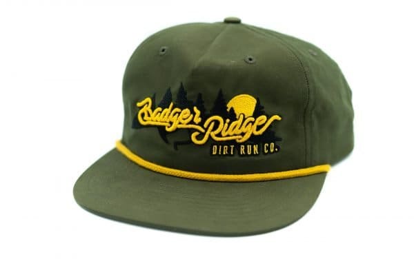 product shot of Dirt Run Co Badger Ridge UPF+ Trail Hat