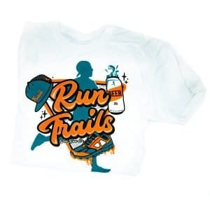 product image of run trails tee by dirt run co