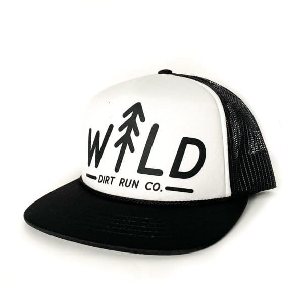 product shot of Youth WILD trucker hat